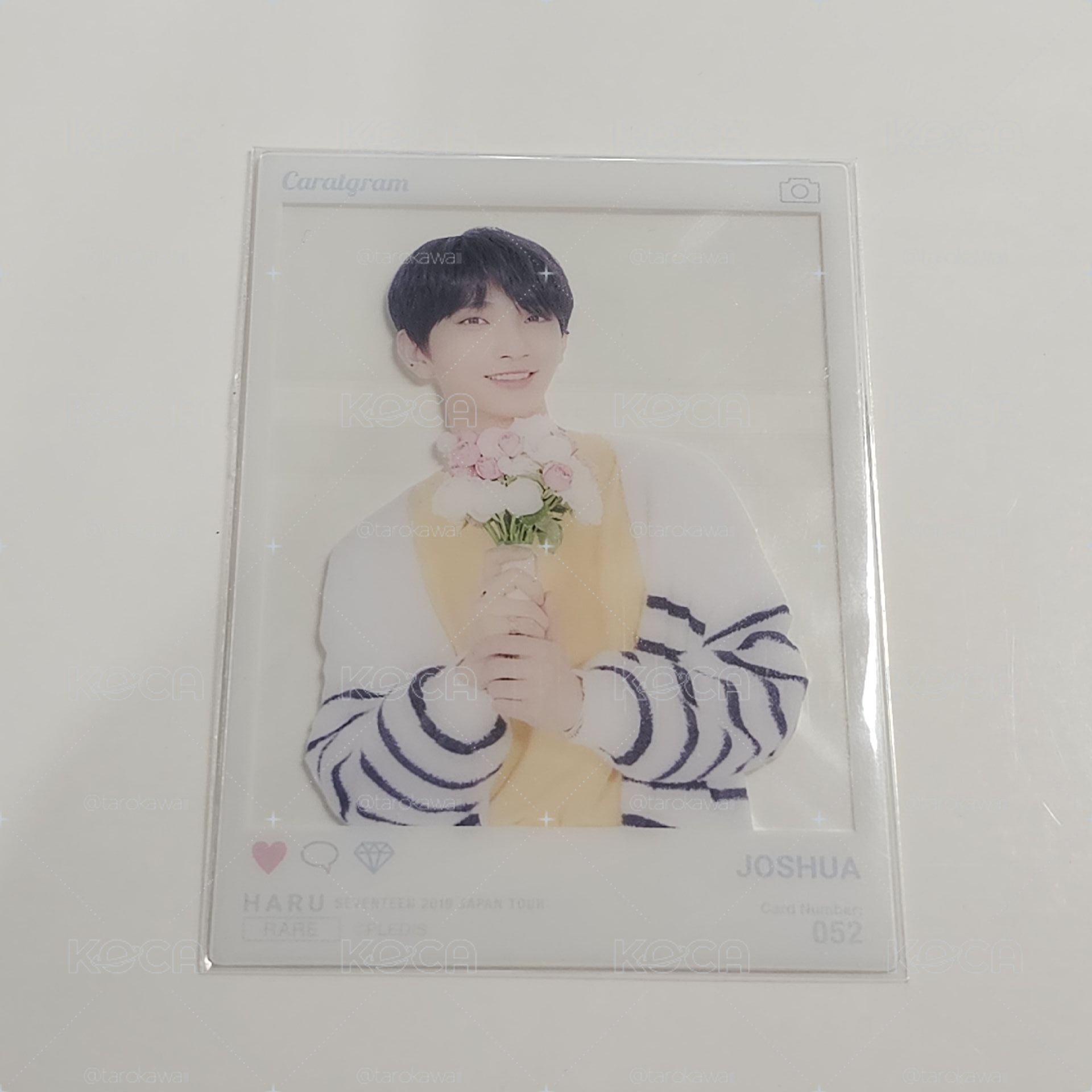 SEVENTEEN HARU JOSHUA隨機卡 透卡