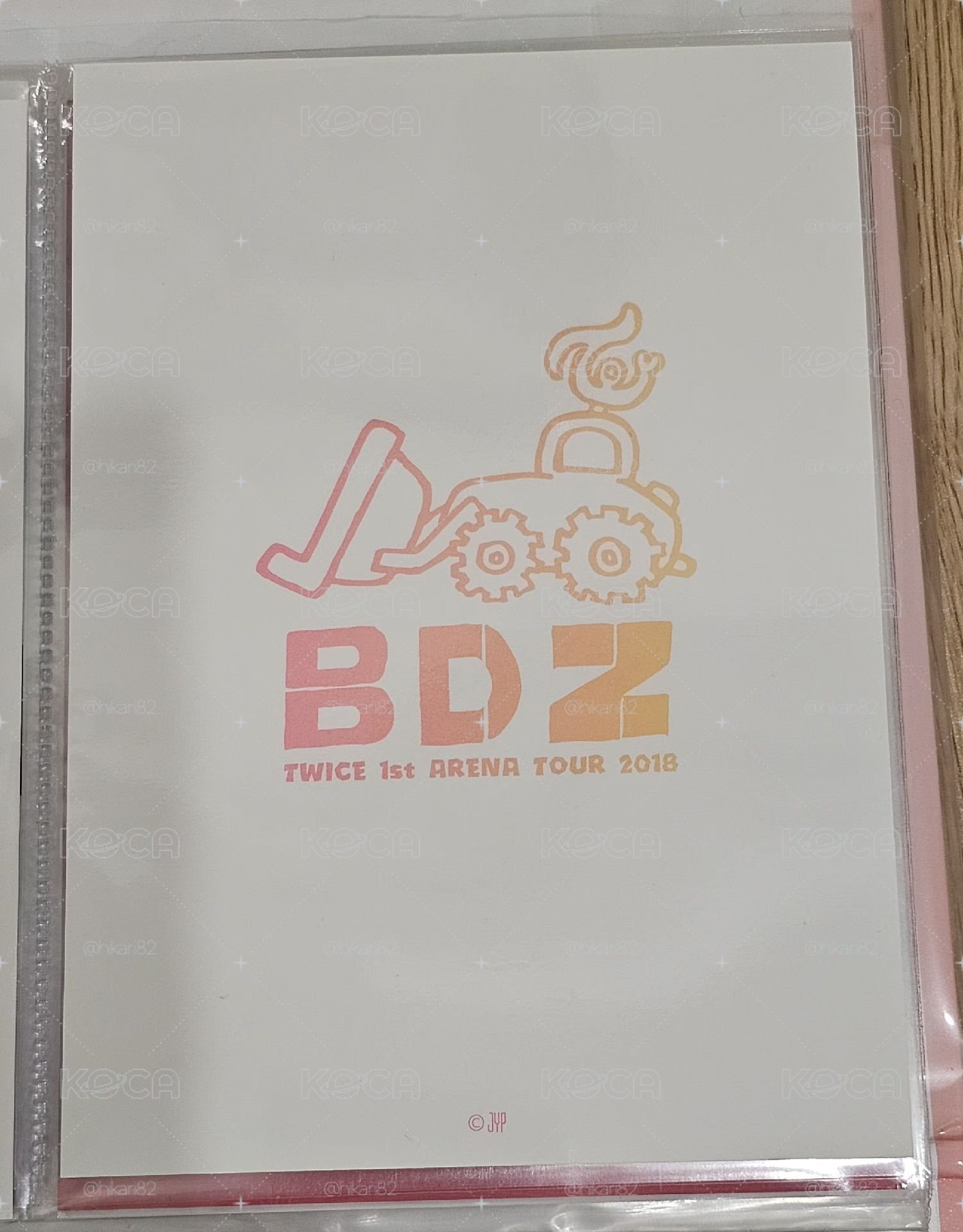 TWICE 2018 TWICE 1st AREA TOUR：BDZ JIHYO 