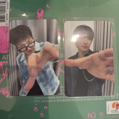ateez 快閃店滿額卡