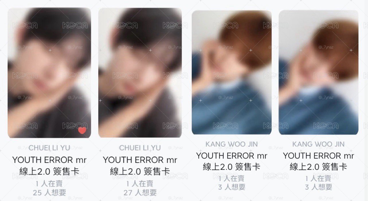 mr 線上2.0 簽售卡 