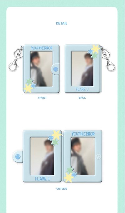 【預購】YOUTH ERROR 官方MD 卡套 (組) FRIENDSHIP PHOTO CARD HOLDER SET