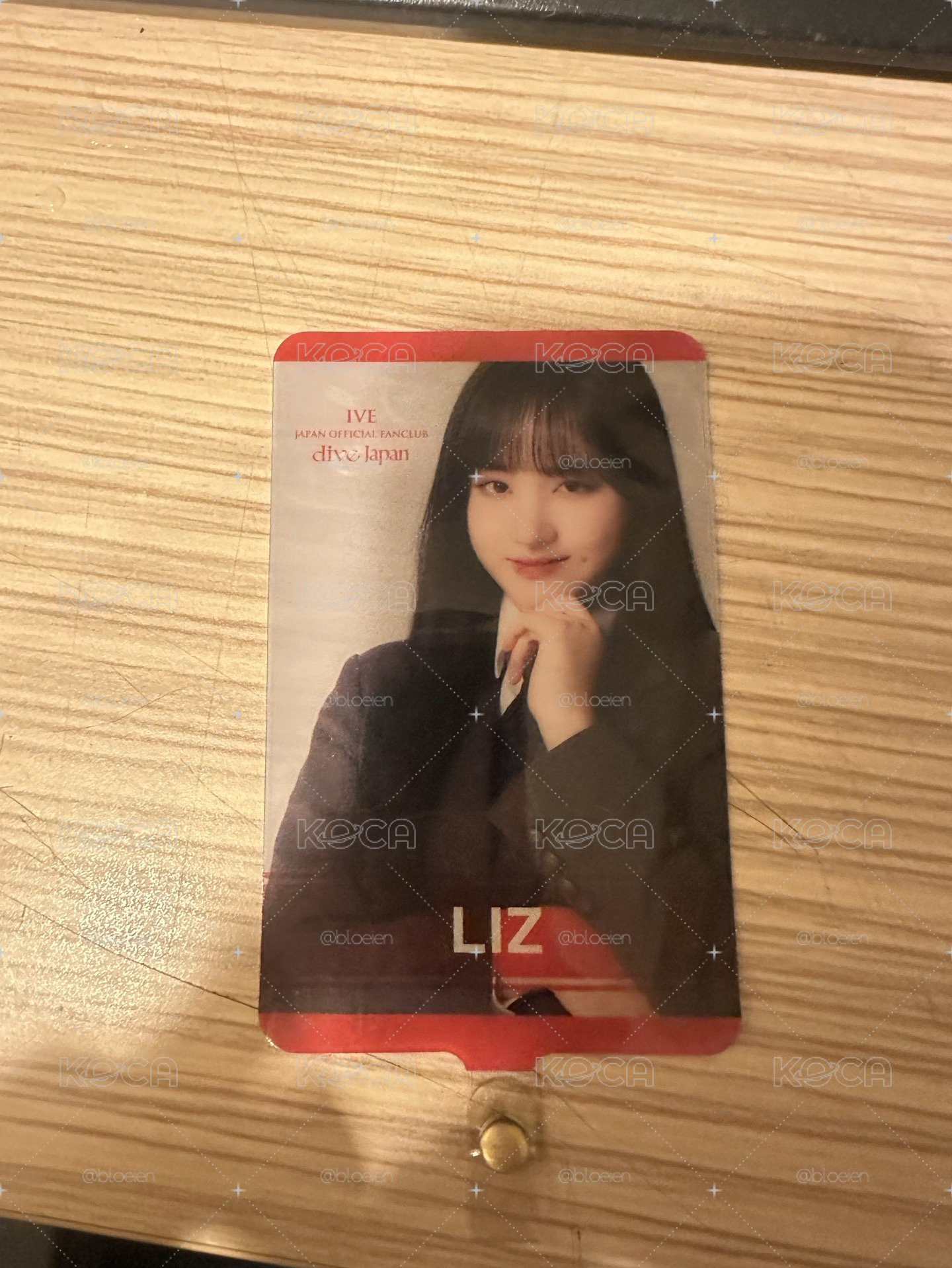 Liz 日本FC會員 手機夾片