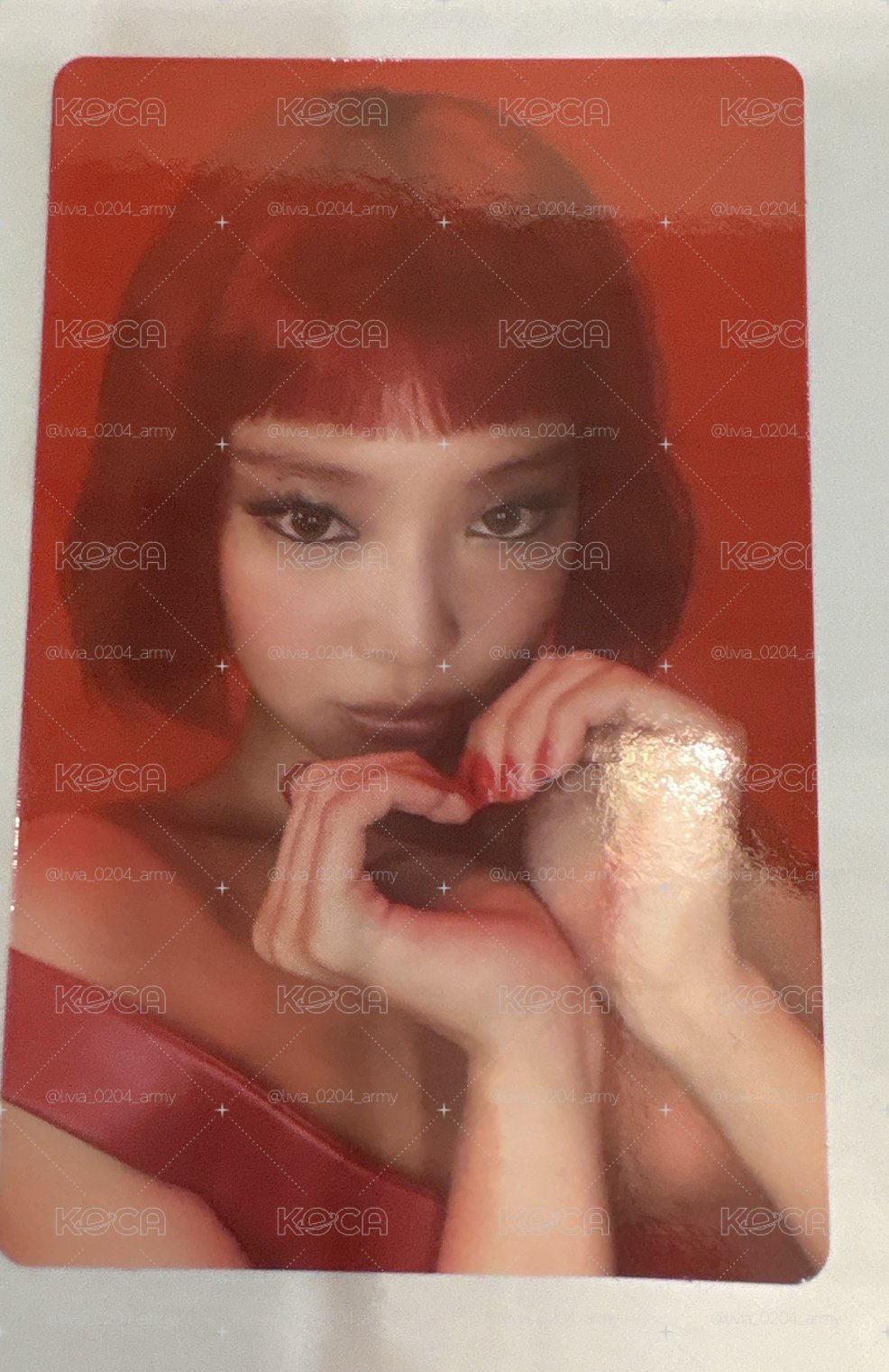Blackpink Jennie小卡