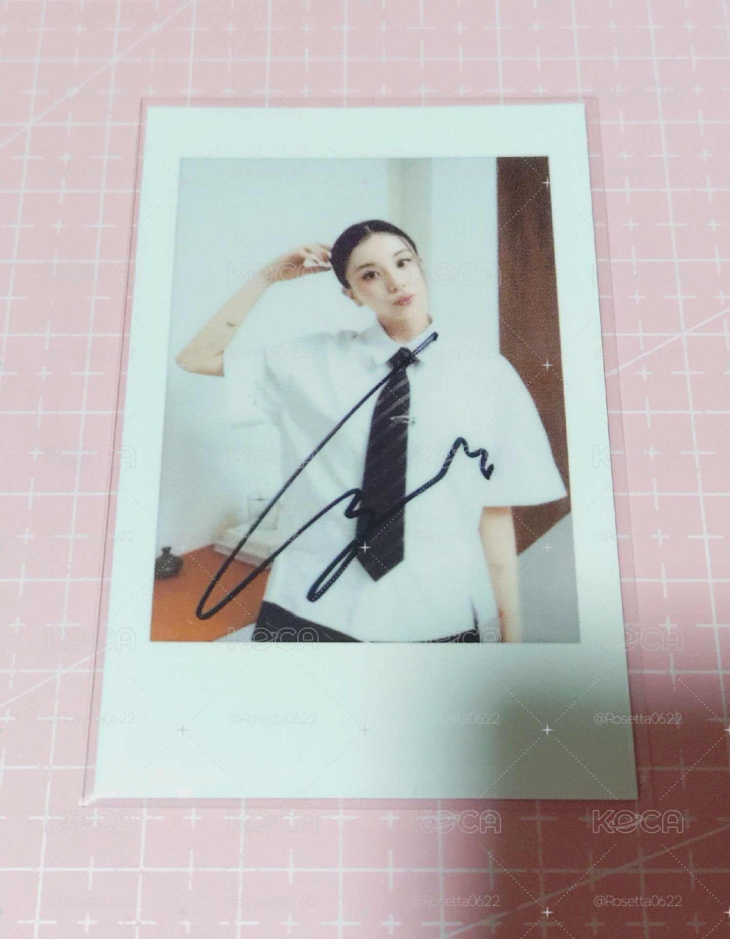 彩瑛 This is for yzy 4.0 特典卡 復刻拍立得