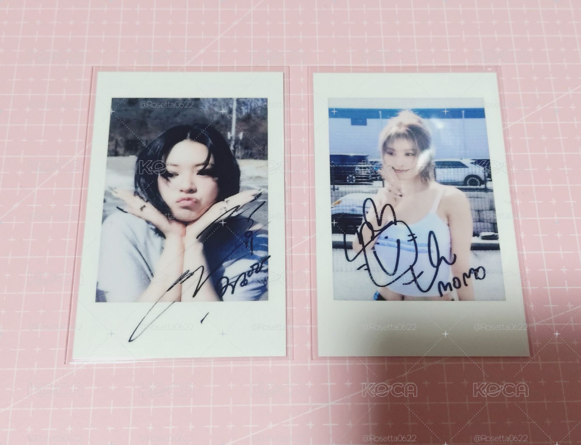 This is for yzy 2.0 特典卡 復刻拍立得 定延 Momo