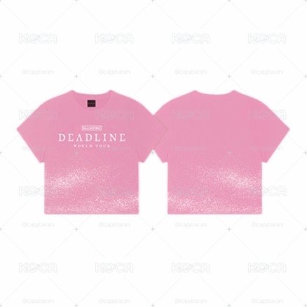 BLACKPINK Deadline 三巡短板T 粉M