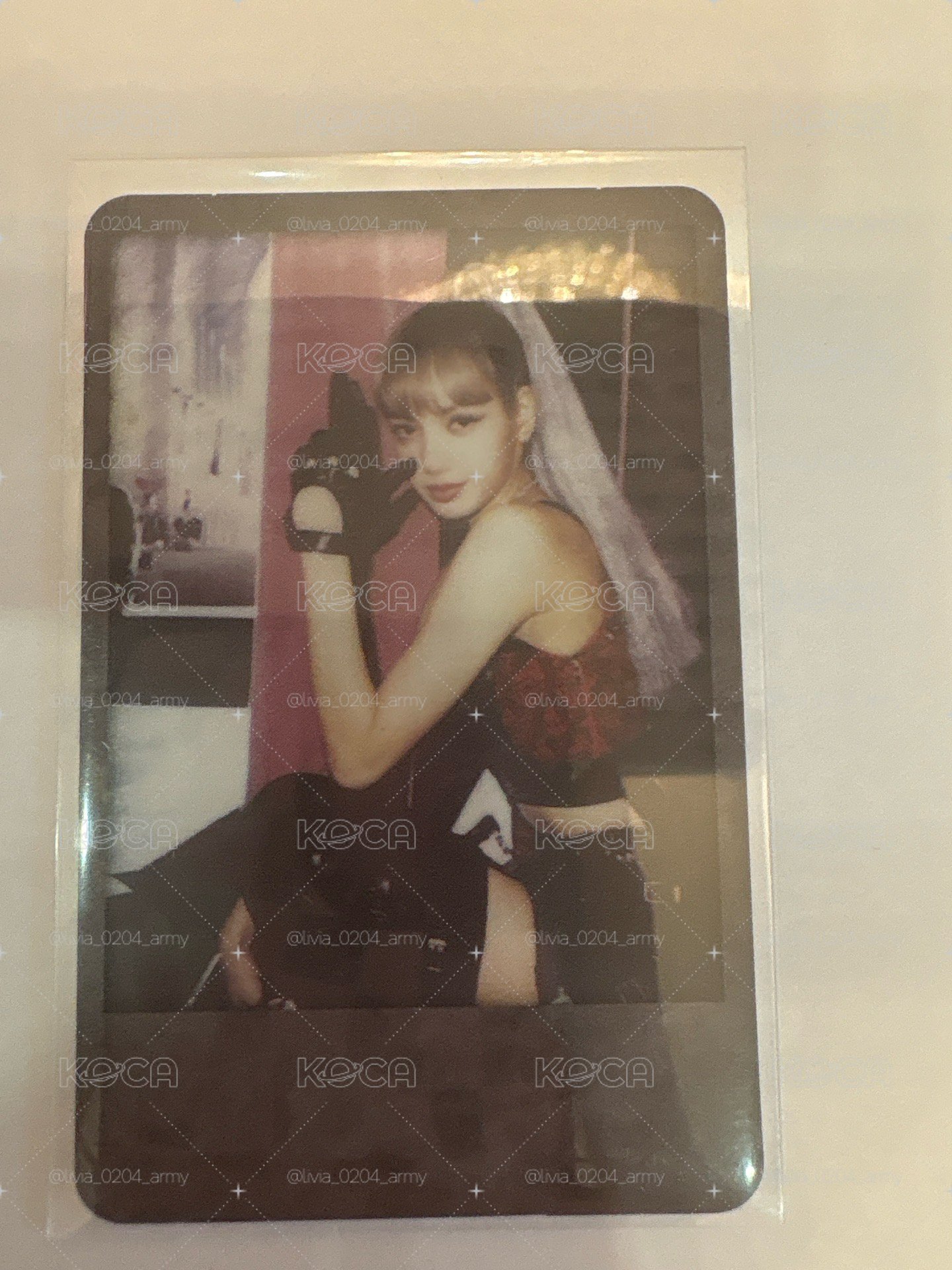 Blackpink Lisa官拍小卡
