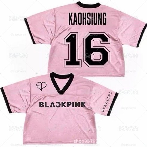 BLACKPINK 3巡 棒球短版T 高雄限定粉色 S
