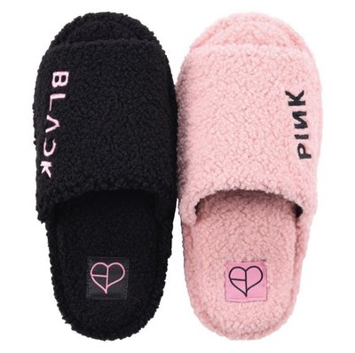 BLACKPINK 3巡 日本 毛毛拖鞋