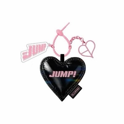 BLACKPINK Jump 愛心鑰匙圈吊飾