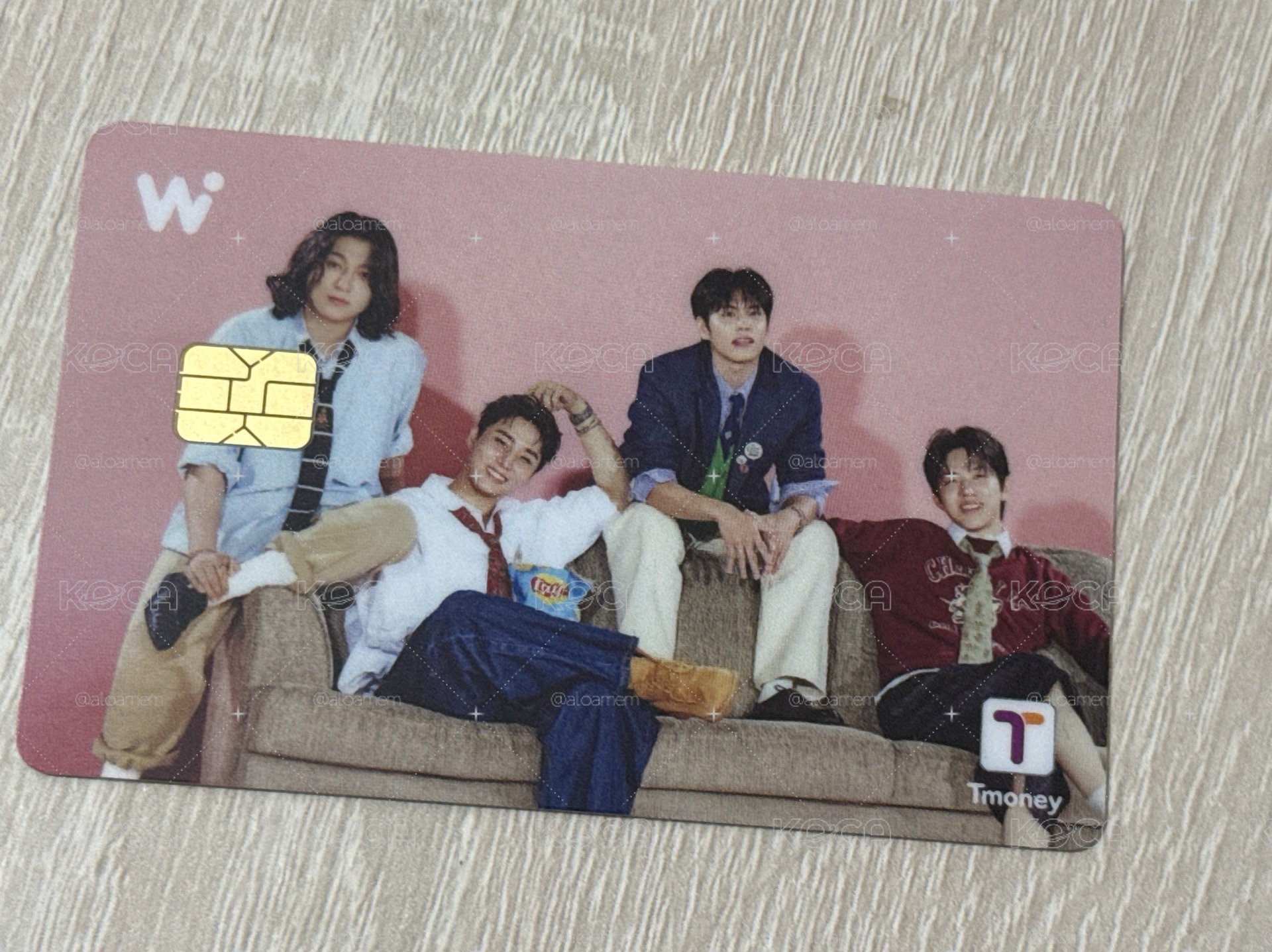 DAY6 十週年wowpass交通卡團體