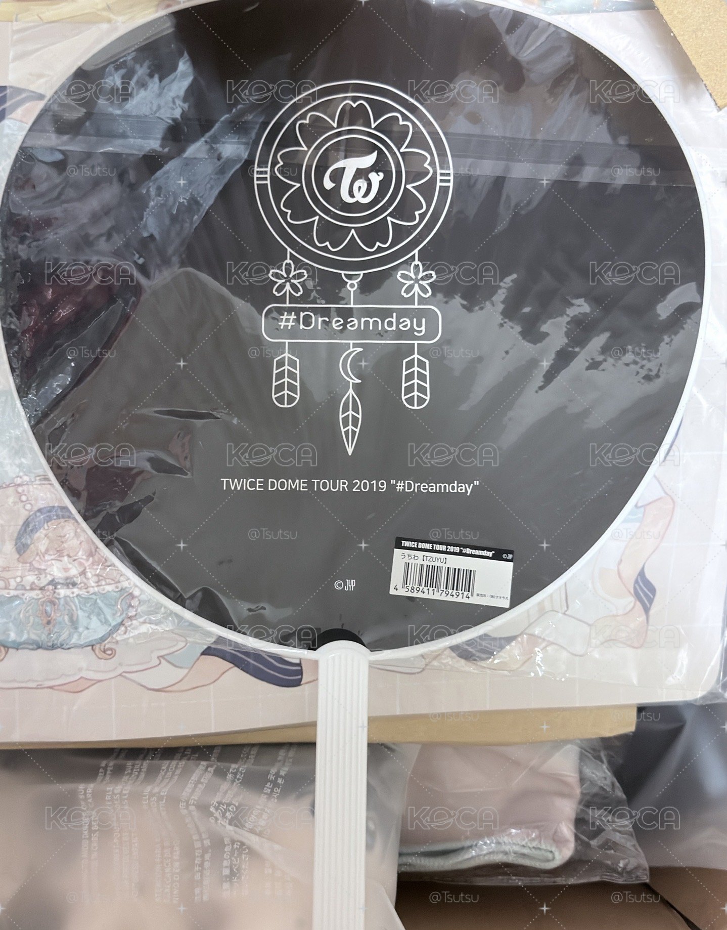 （全新未拆現貨 紙箱寄出 一日左右寄出）Twice 子瑜 扇子 #DREAMDAY 大扇 大王扇