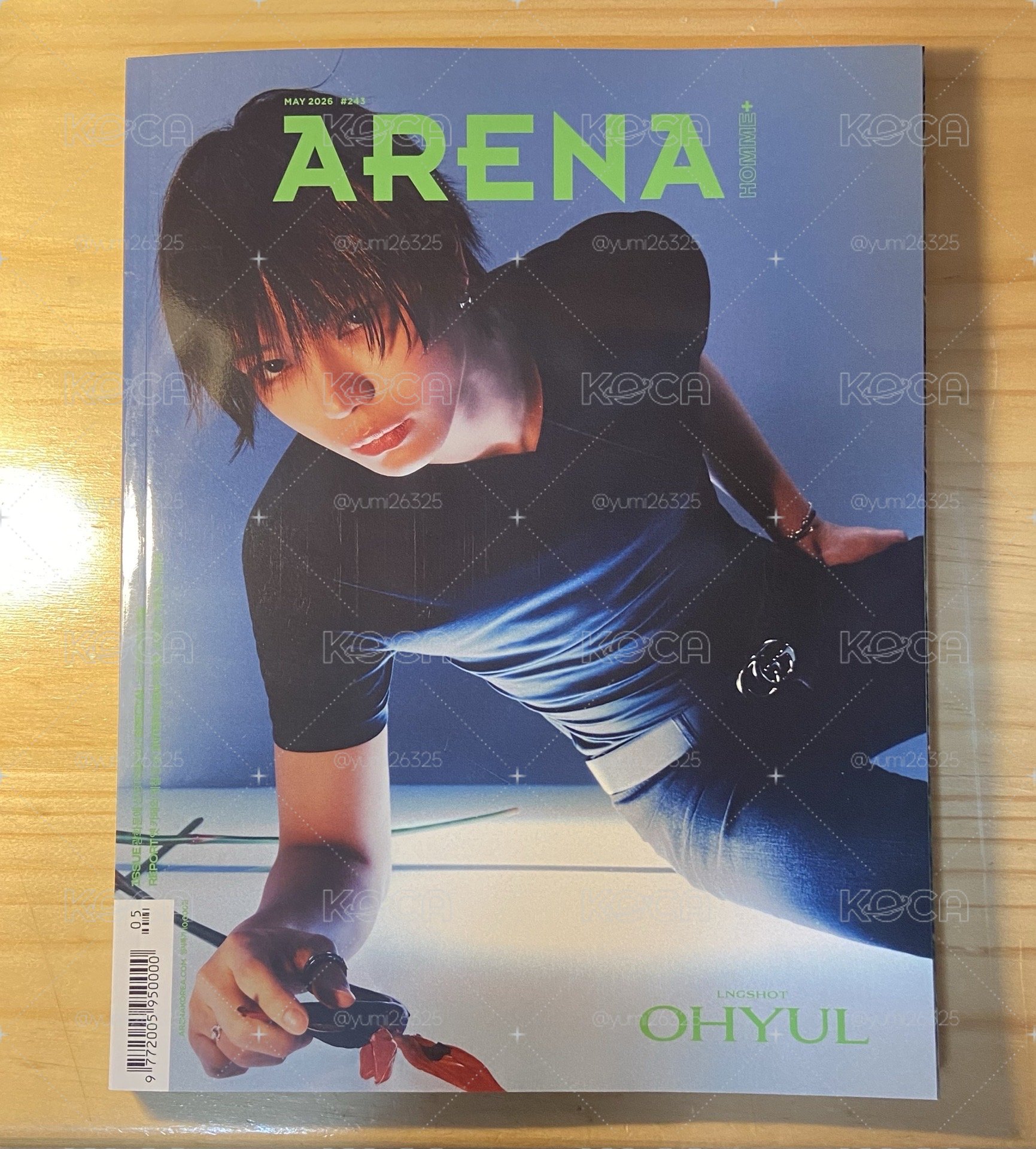 [Lngshot]arena雜誌五律封面