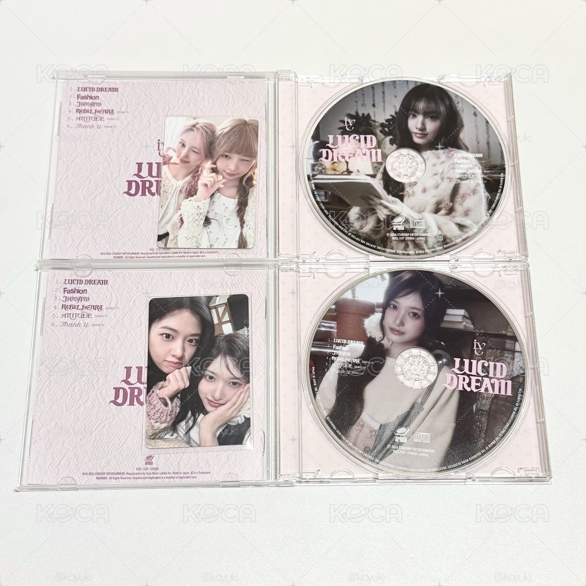 IVE Lucid dream已拆通常盤 瑞栗CD