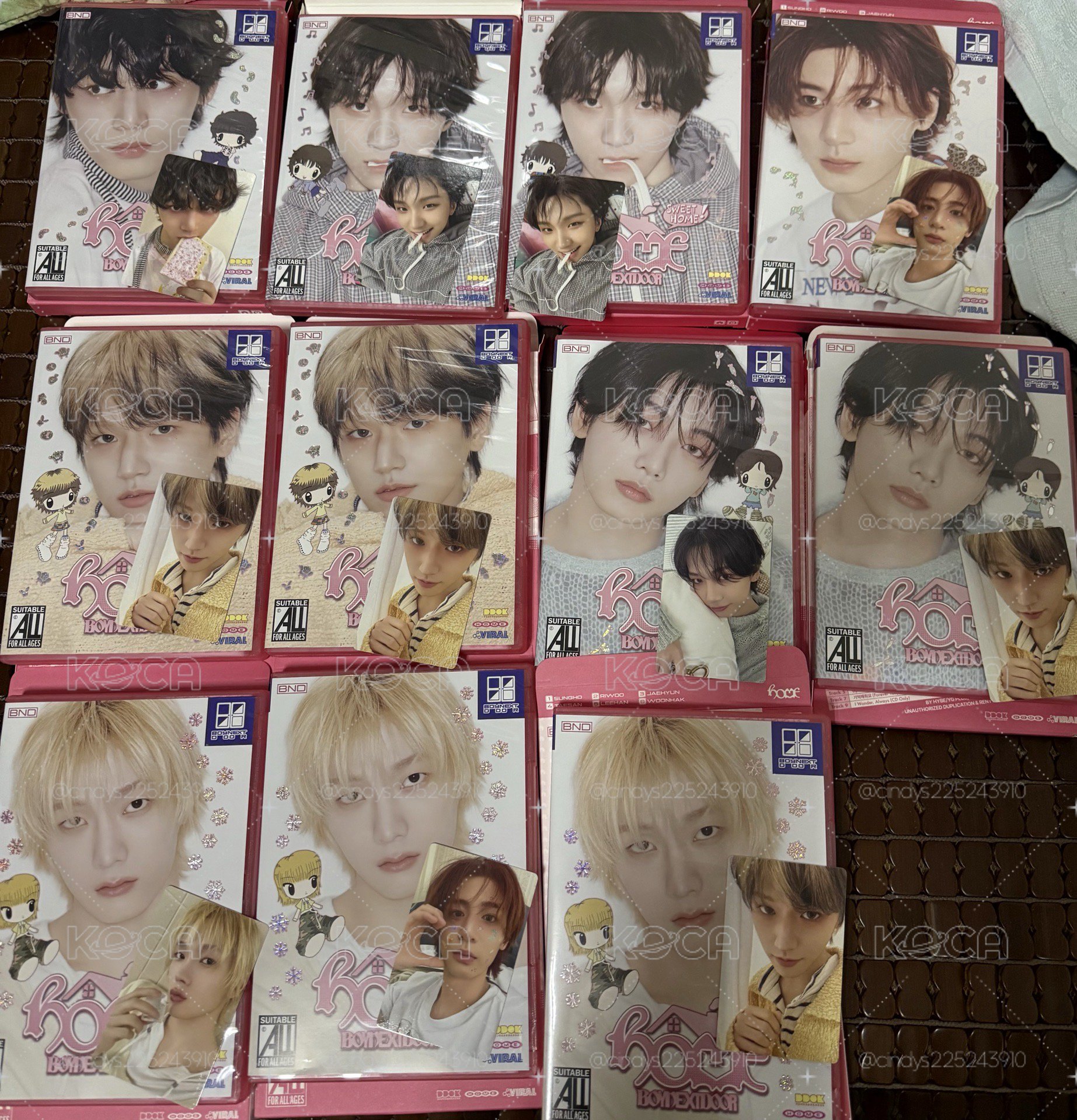 boynextdoor home單封拆專配卡