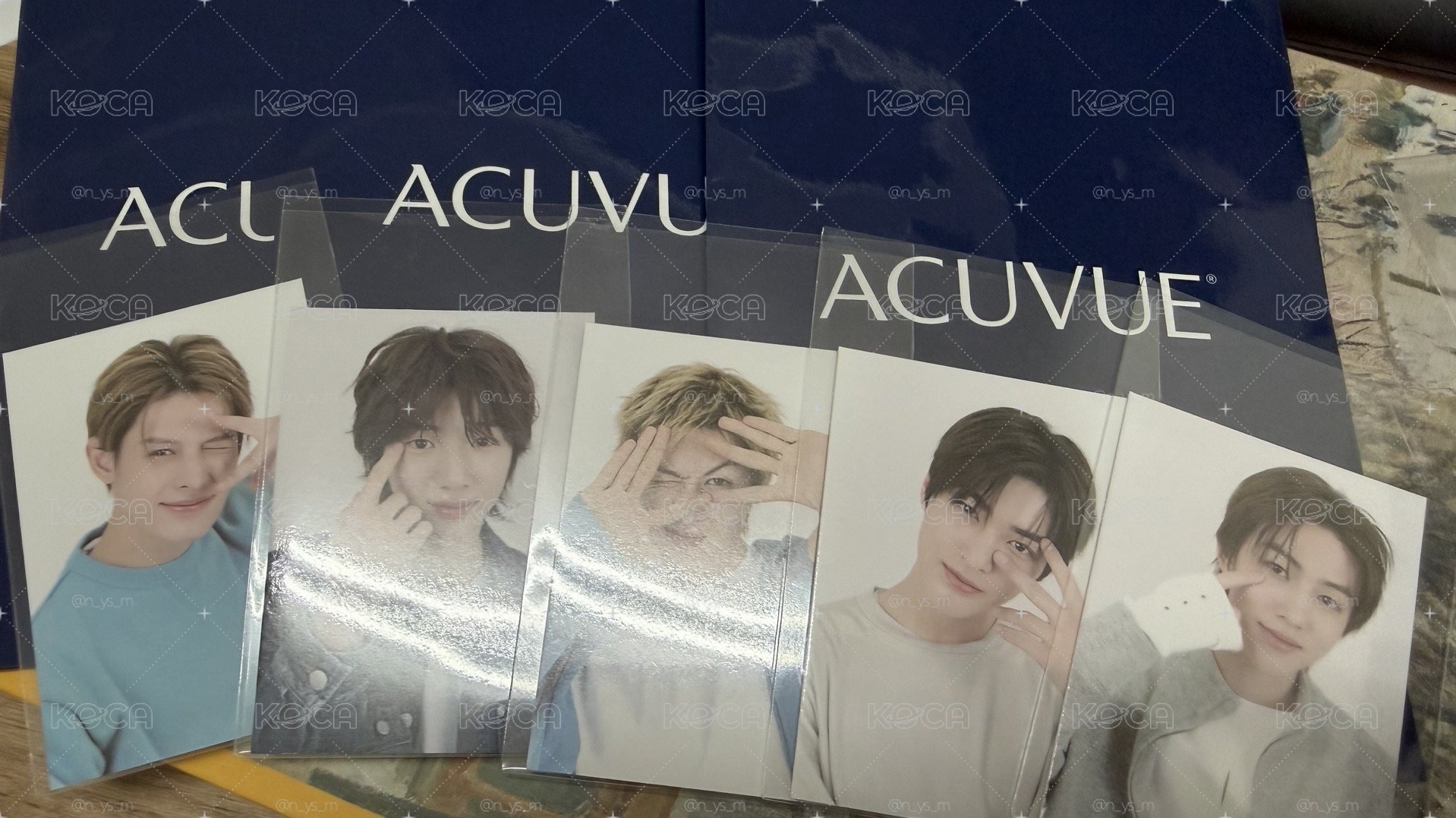 CORTIS x Acuvue 嬌生隱眼卡