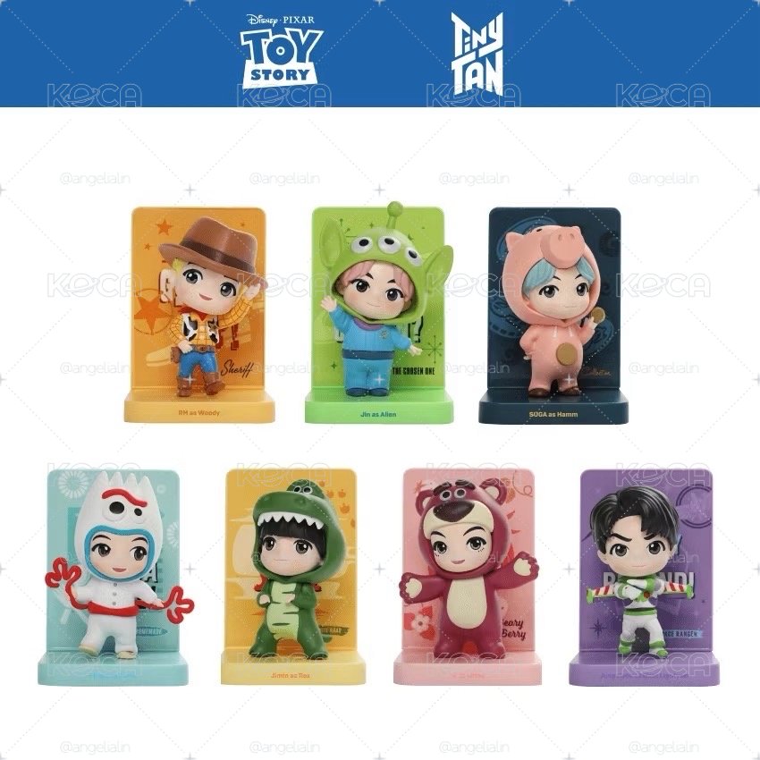【TinyTAN x Toy Story】聯名公仔（1套7隻）