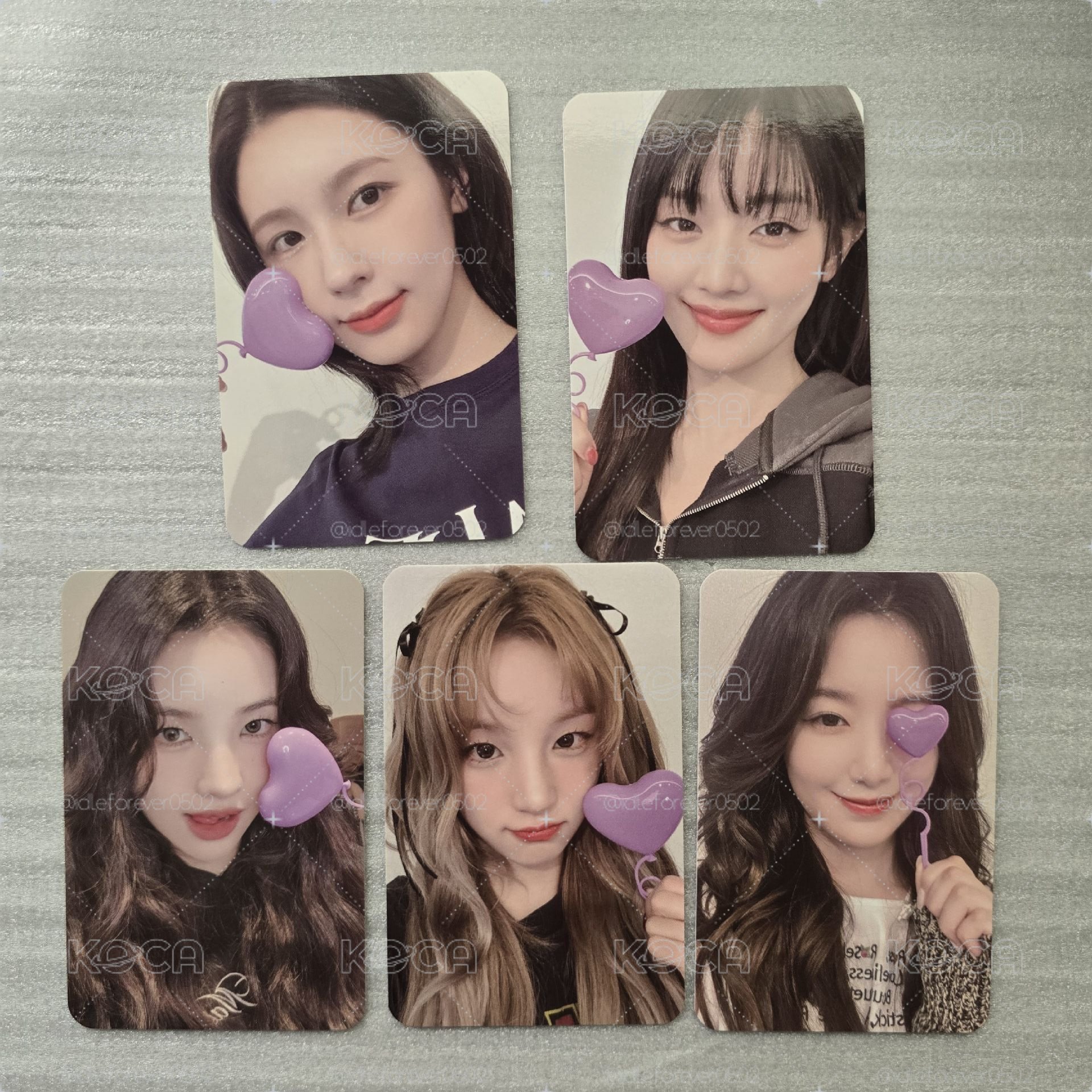 i-dle nanadle快閃店 六周年 飲料卡