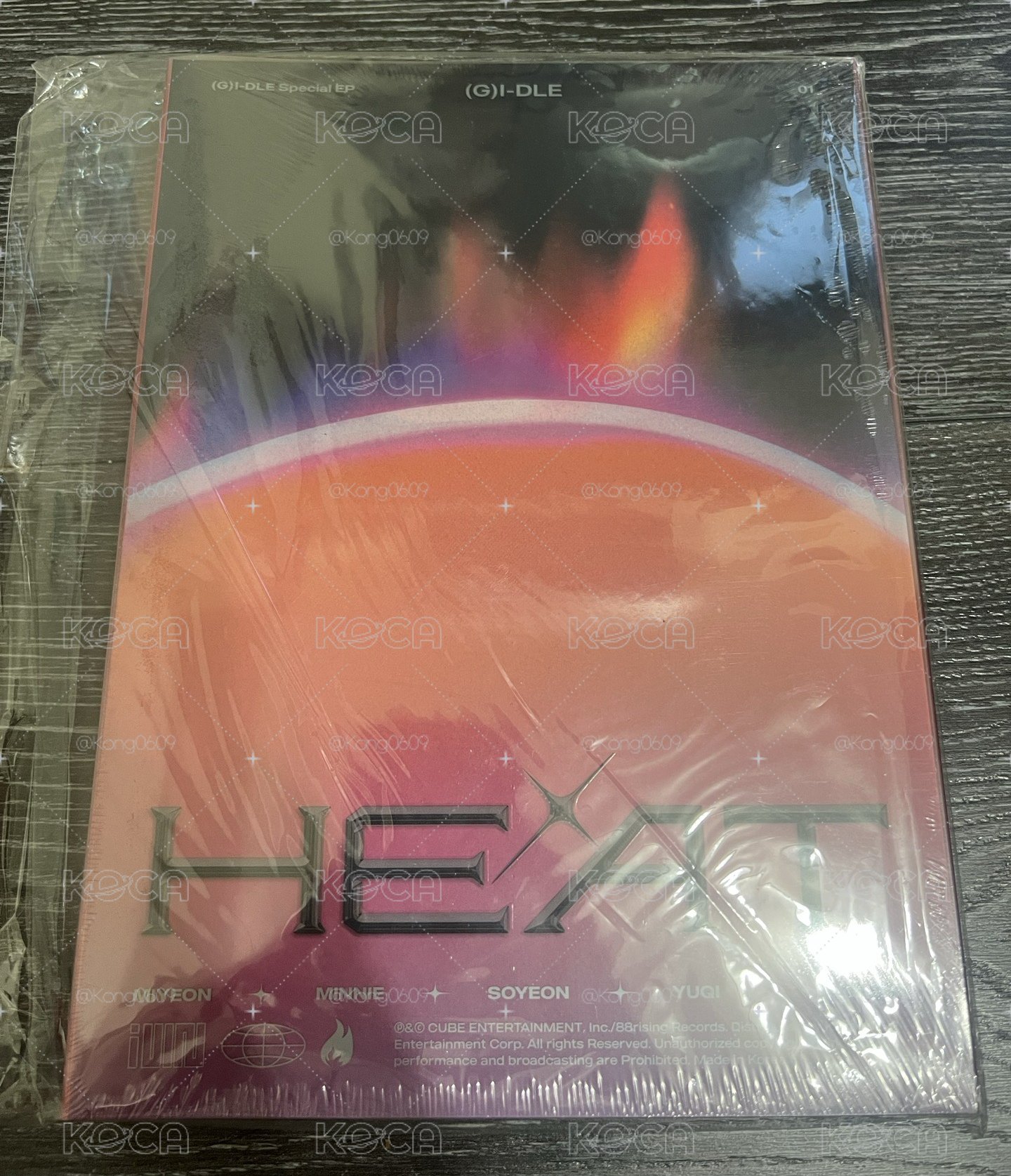 I-DLE. HEAT未拆專輯