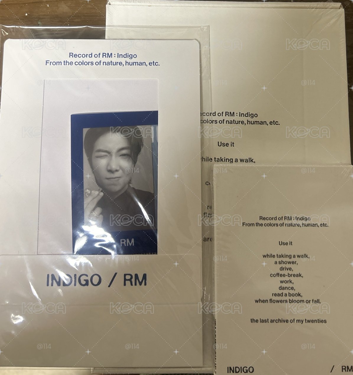 RM  INDIGO2版(全新未拆）+特典