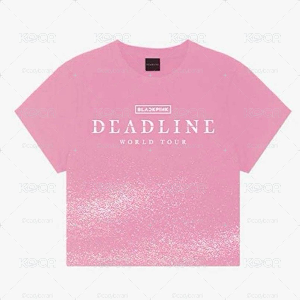 BLACKPINK Deadline 三巡短板T 粉M