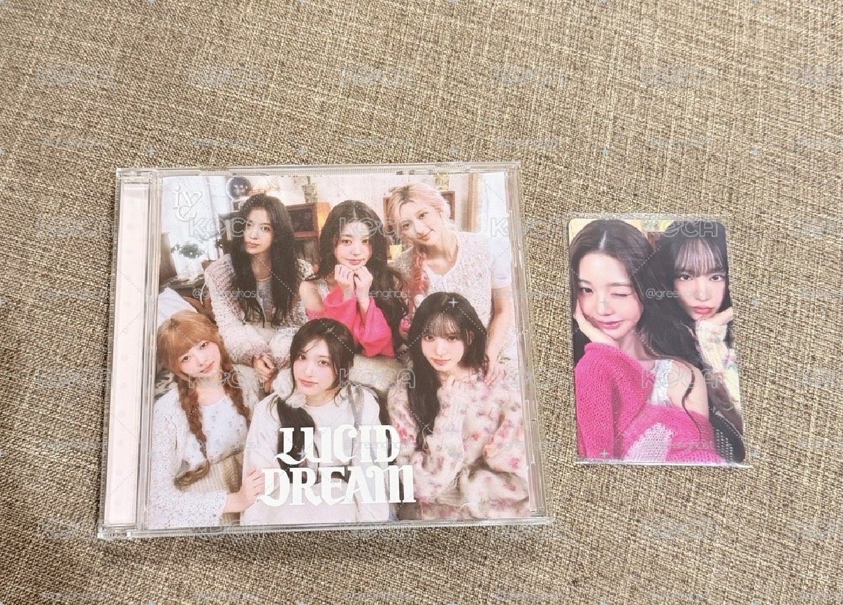 B拆 IVE 日專Lucid Dream 進常盤 李瑞ver. 員栗卡