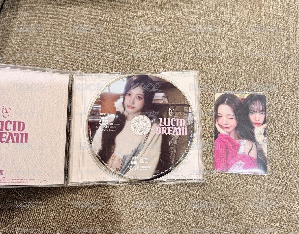 B拆 IVE 日專Lucid Dream 進常盤 李瑞ver. 員栗卡