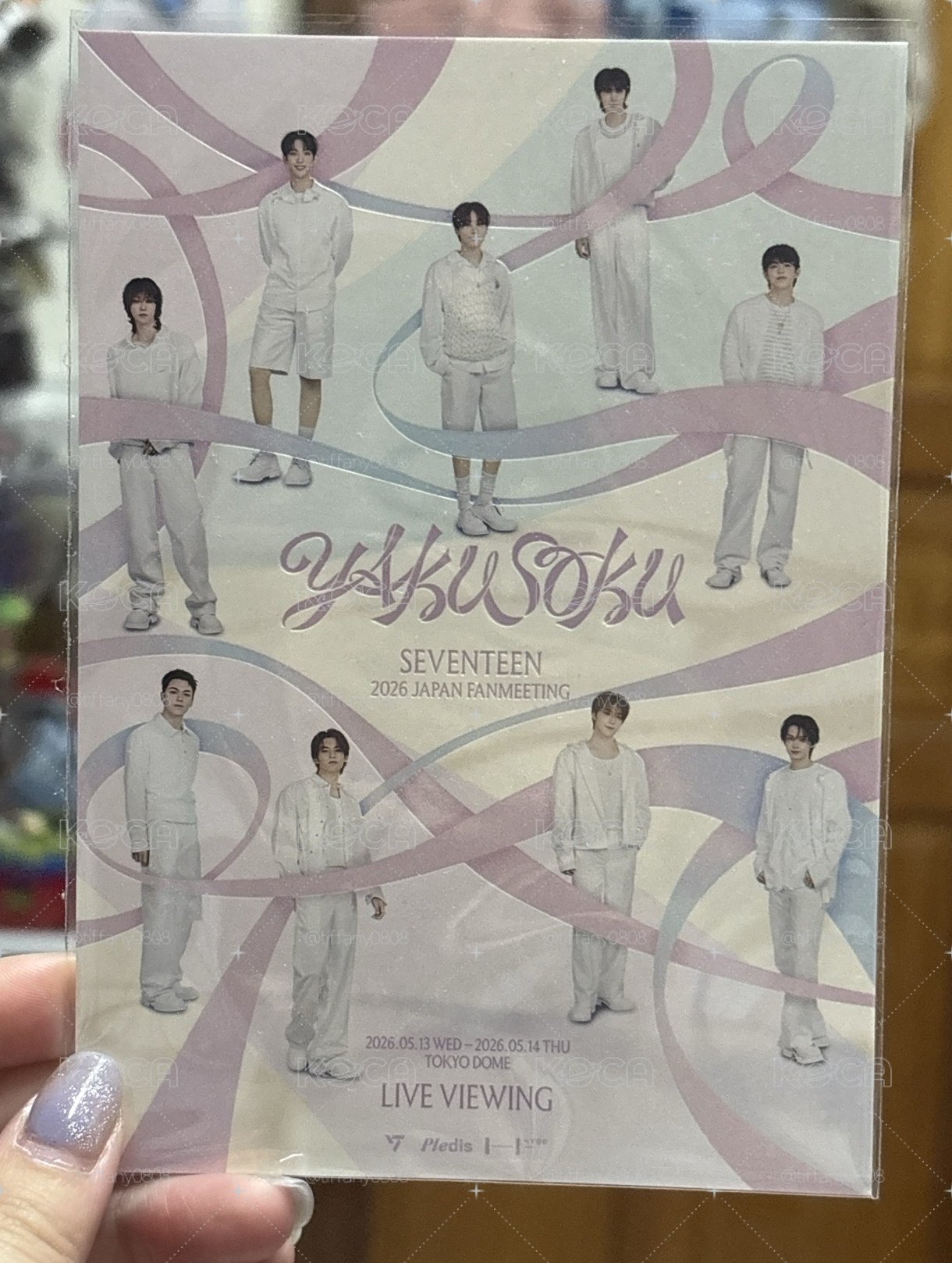 《YAKUSOKU》的限定特典明信片