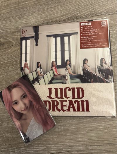 LUCID DREAM 會場限定盤 專輯卡秋