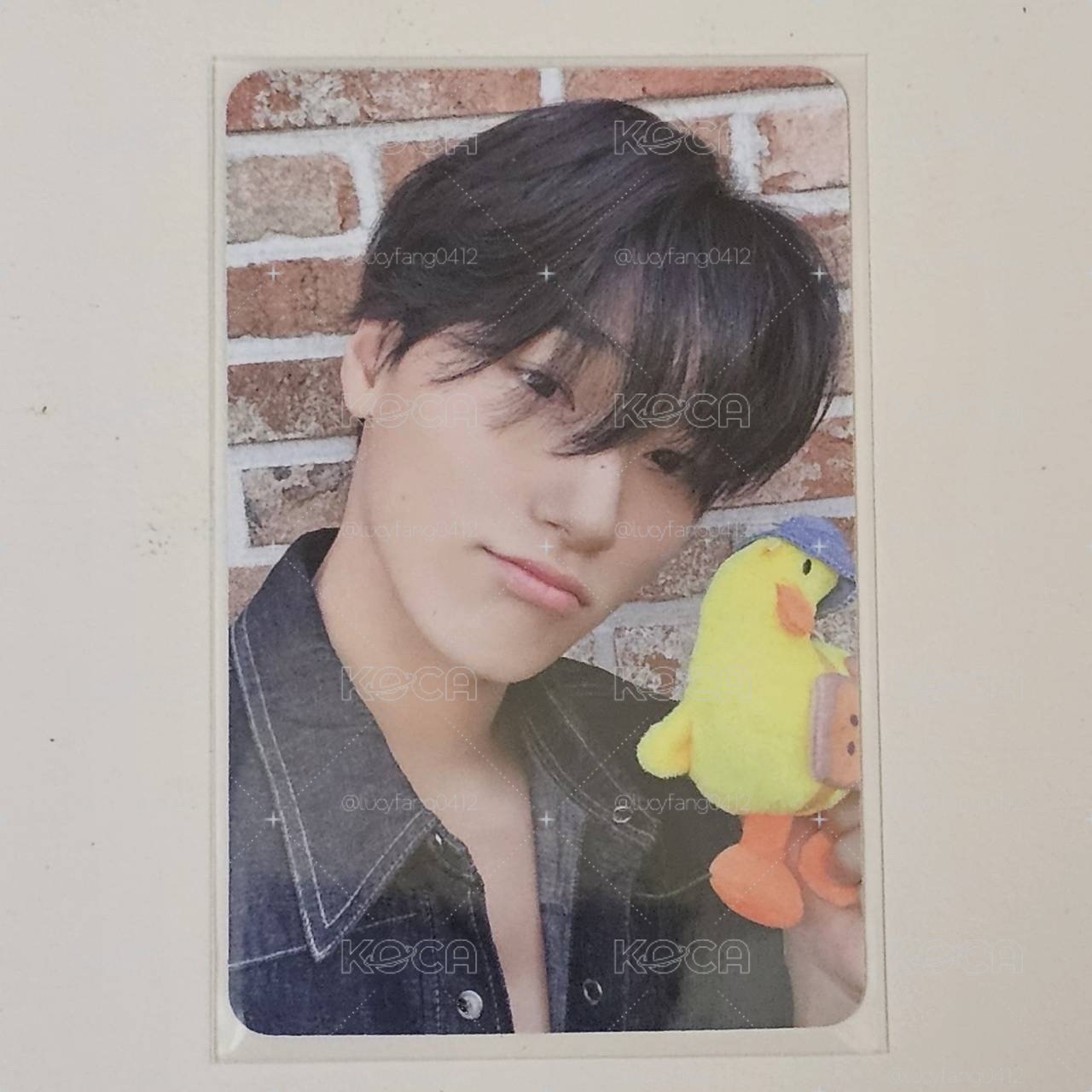ATEEZ 傘 SAN GH3 am 特典卡 