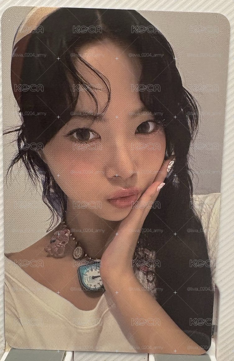 LE SSERAFIM HONG EUNCHAE 特典卡