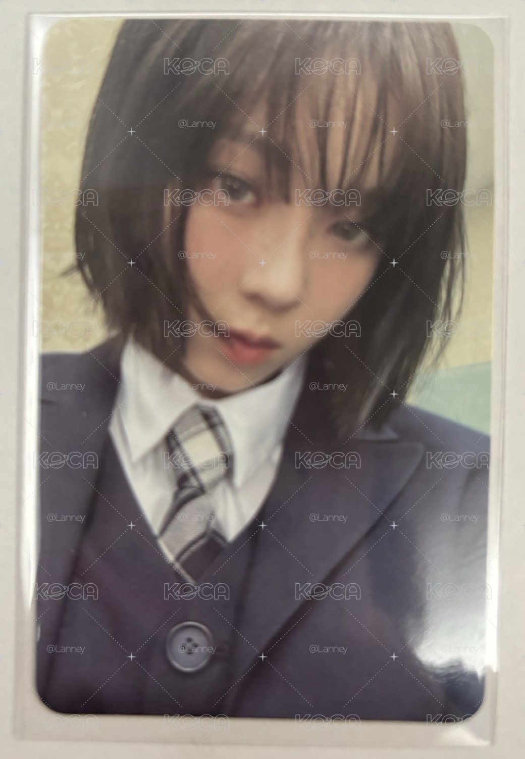 MY WORLD 專輯卡 intro冬 校服冬