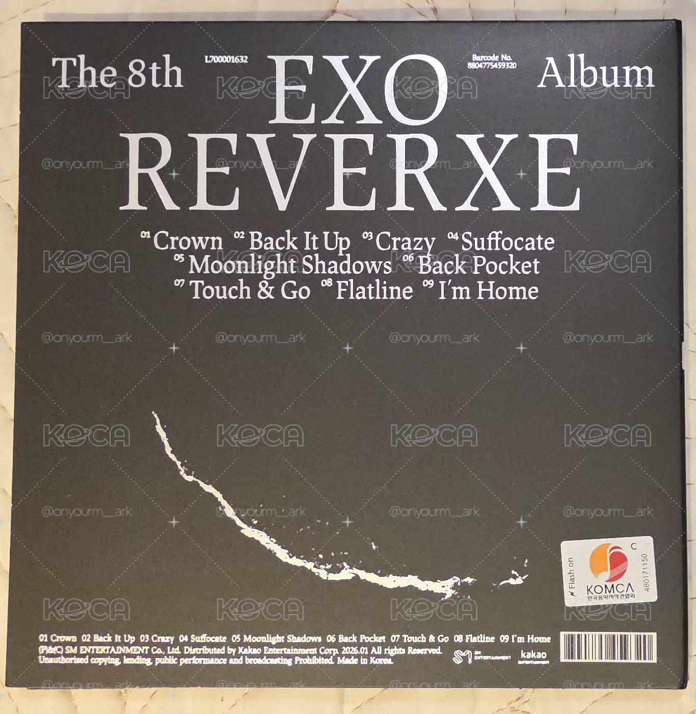 [空專-D.O.] Reverxe 專輯 Compact ver.