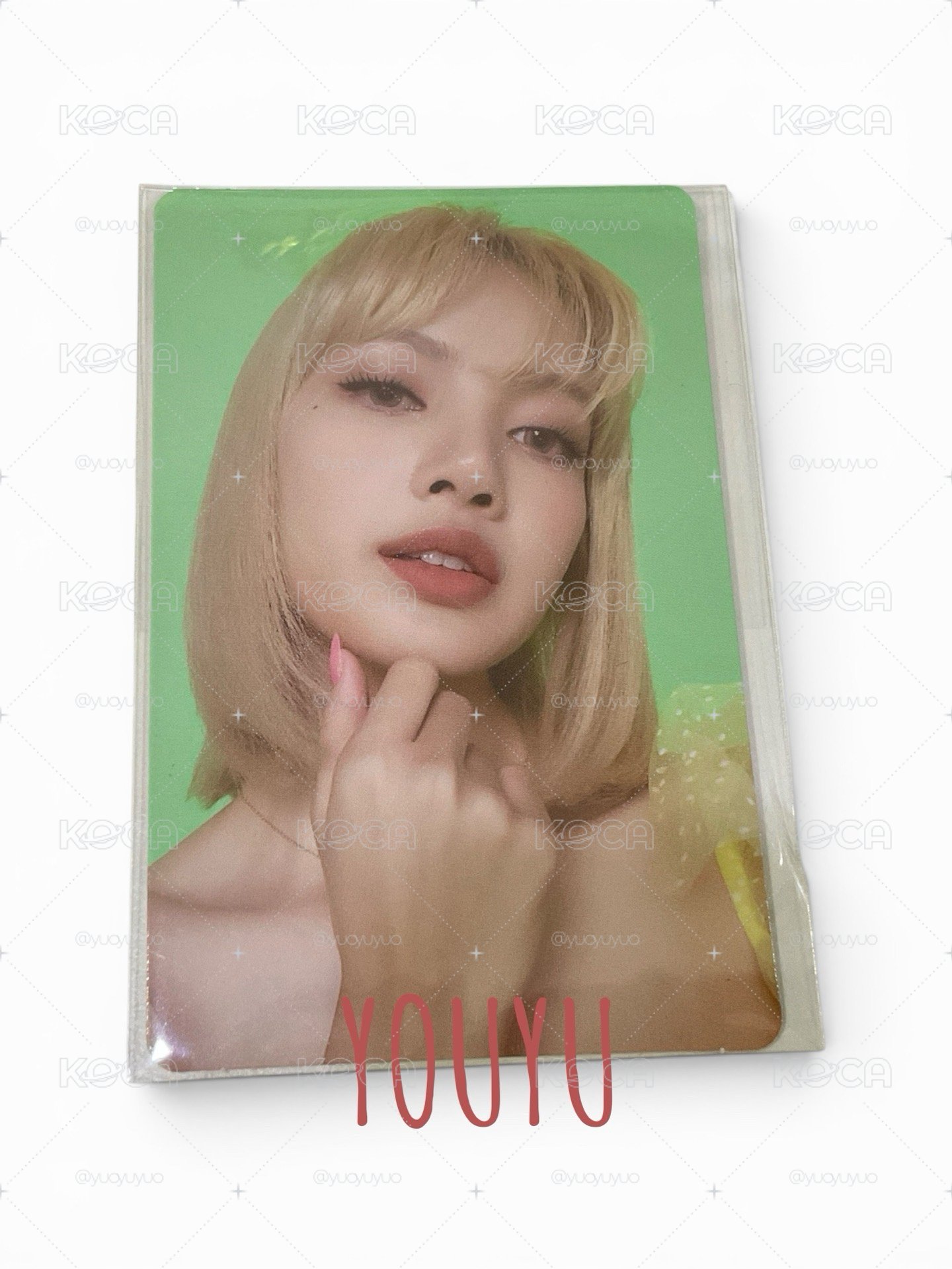 ✨現貨 Lisa yg 特典卡 全新未拆