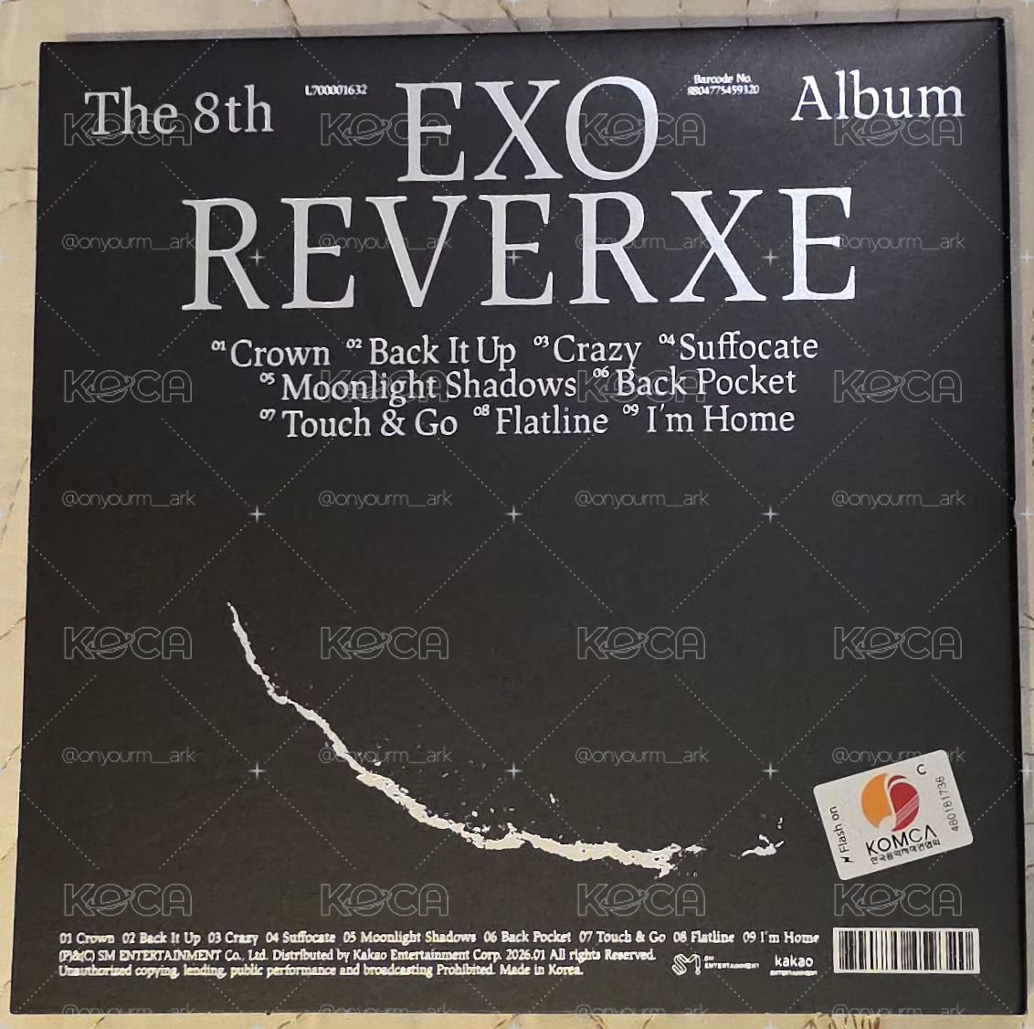 [空專-Suho] Reverxe 專輯 Compact ver.