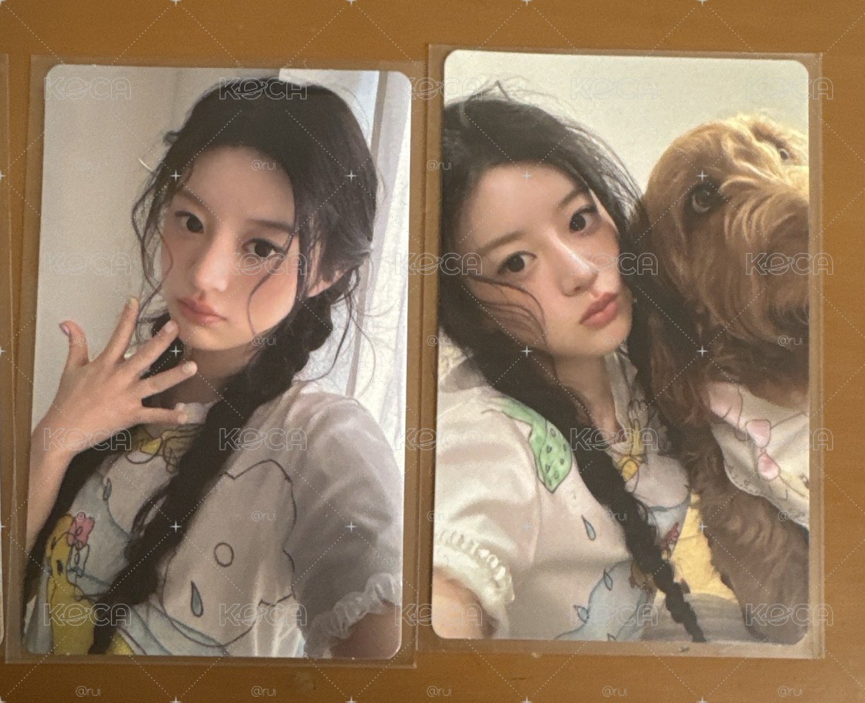 minju 專卡兩張