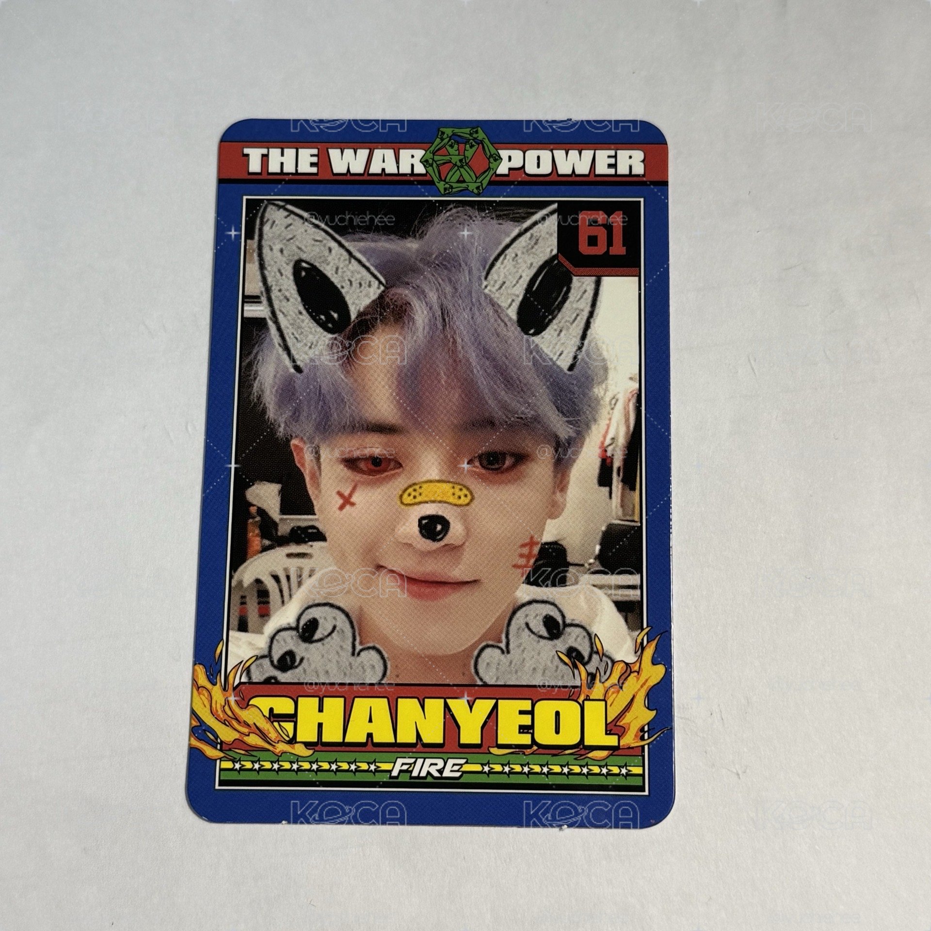 EXO 燦烈 Power專輯卡