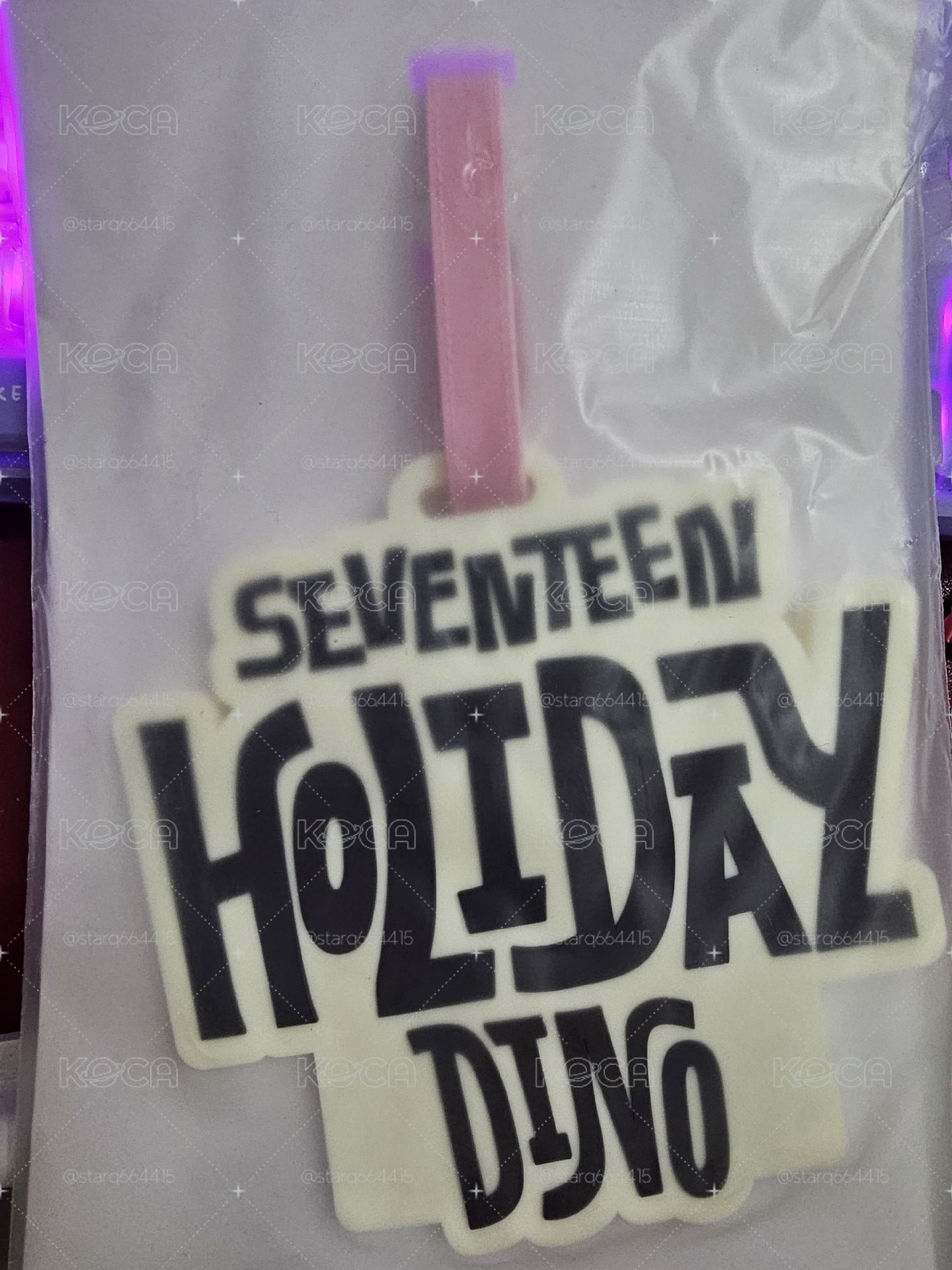 SEVENTEEN HOLIDAY 行李吊牌