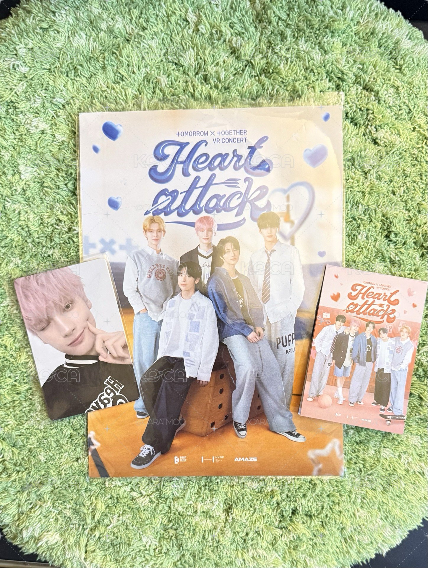 TXT 小海報+卡夾+休寧凱小卡
