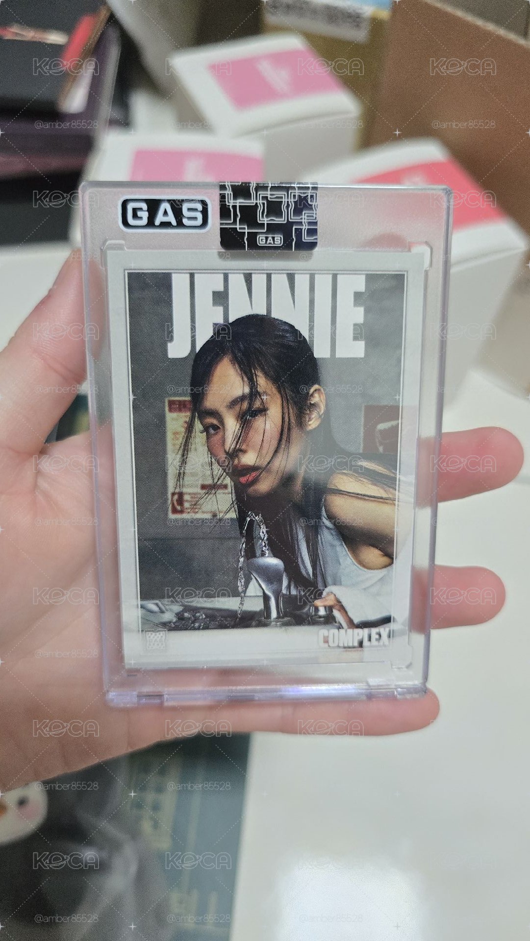 Jennie Gas trading card