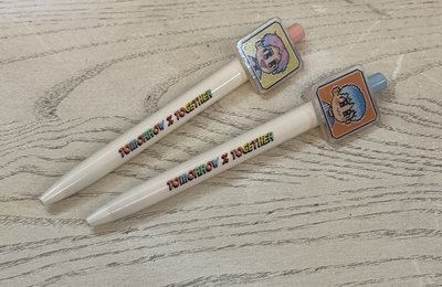 迷三彬竣原子筆 壓克力膜未撕