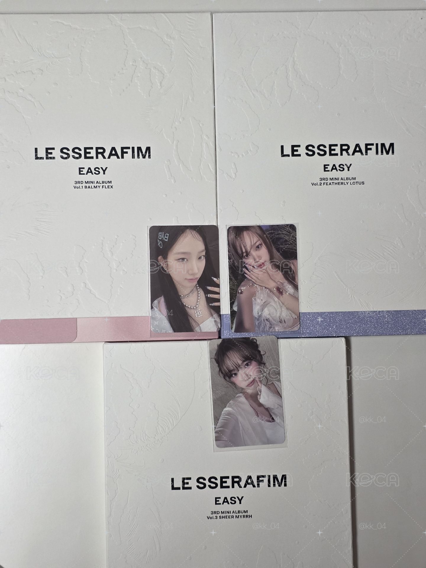 LE SSERAFIM 歷代專輯