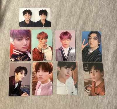 BTS jungkook 田柾國 小卡