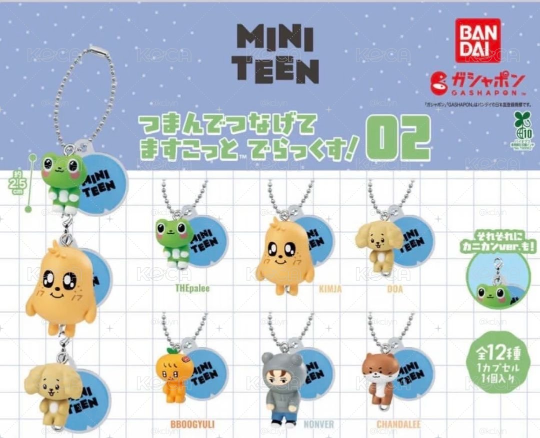Miniteen扭蛋 率 燦（珠鍊款）