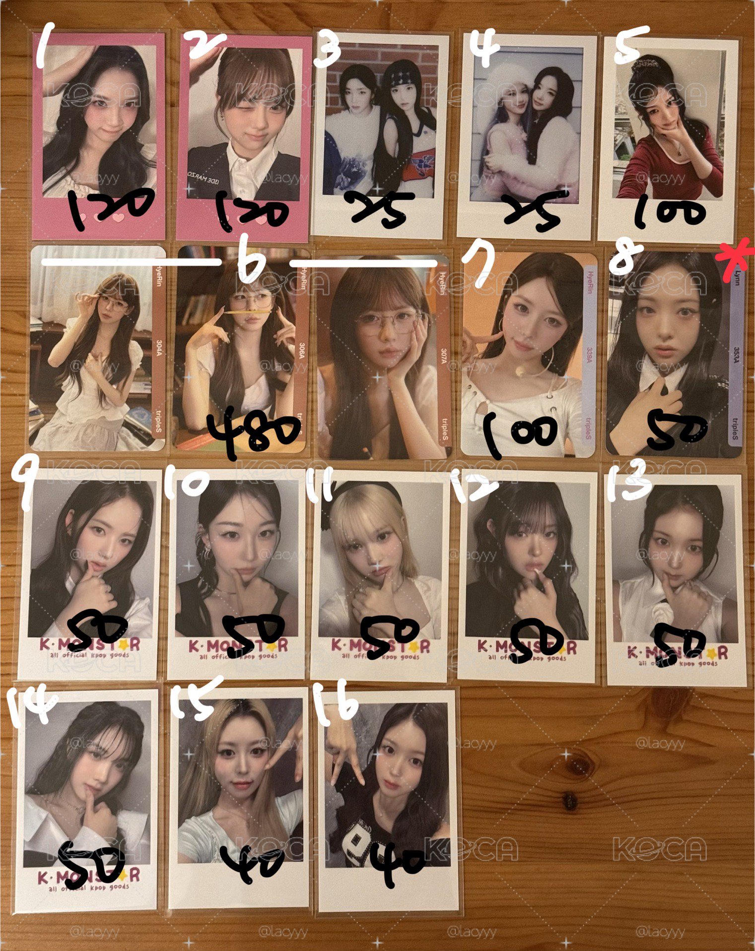 tripleS 小卡