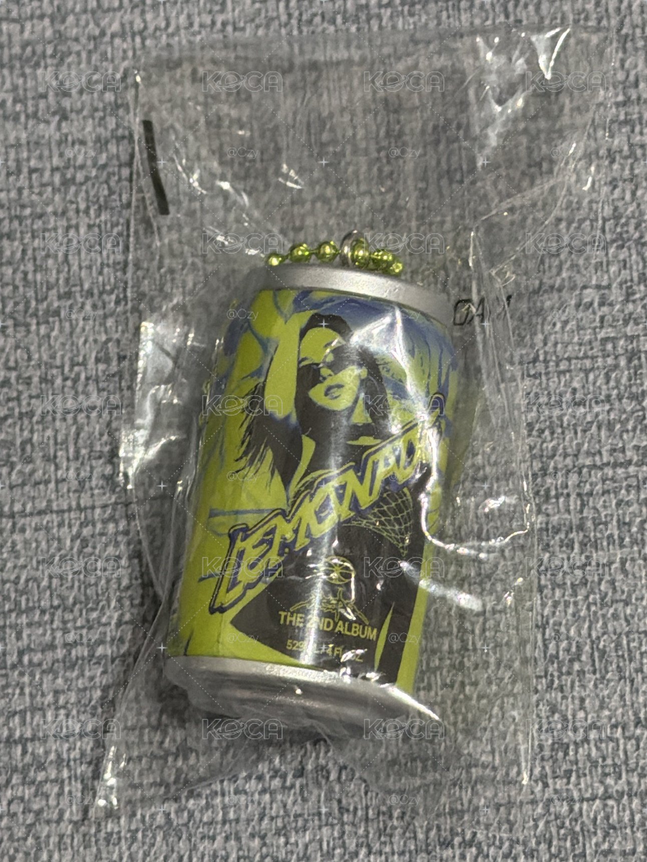 迷你罐子鑰匙圈（柚）