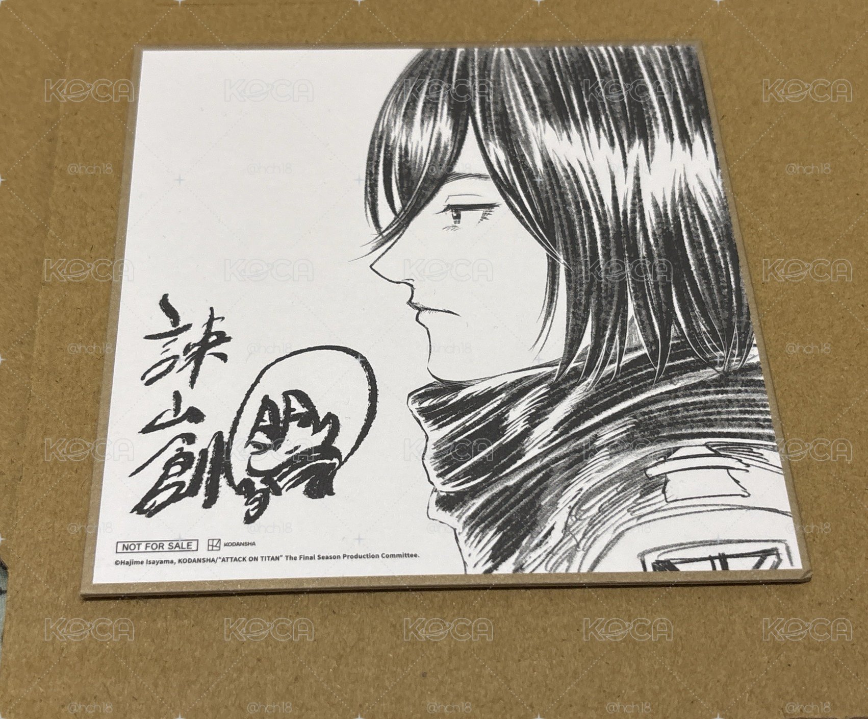 米卡莎 特典