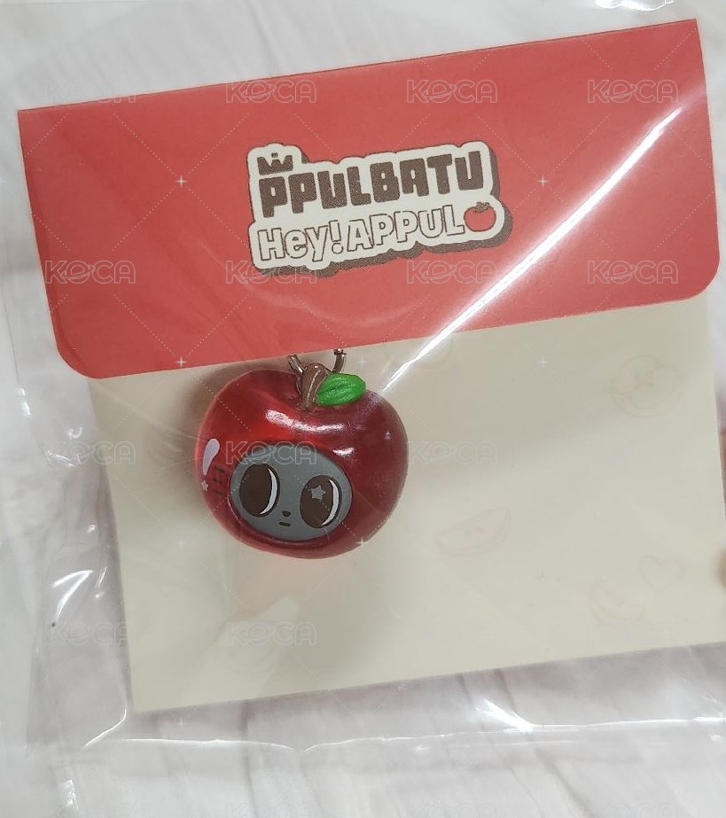 松喵蘋果吊飾 全新未拆