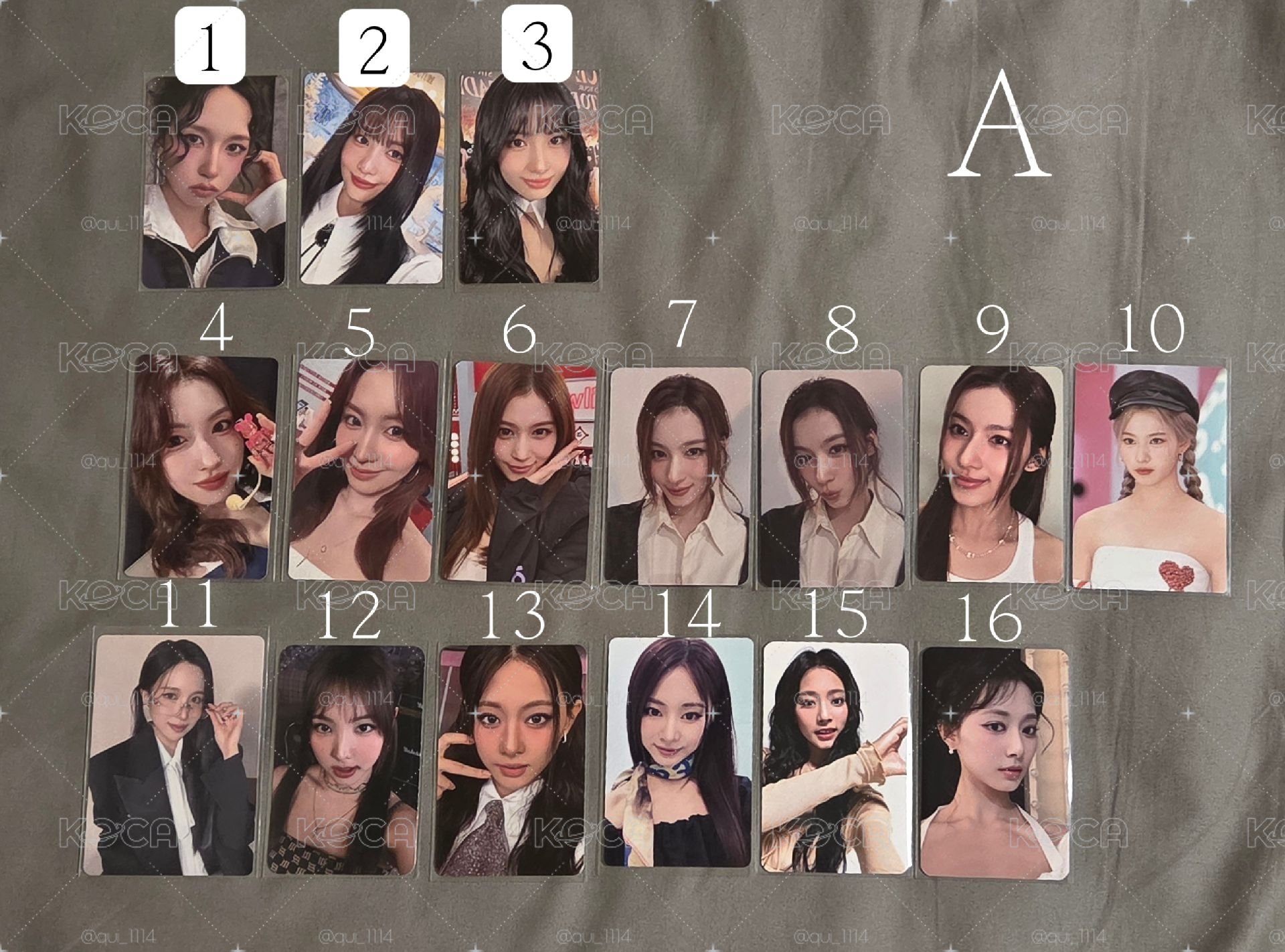🍭TWICE小卡 ⊹₊⟡ A1 A2 A3需綁B