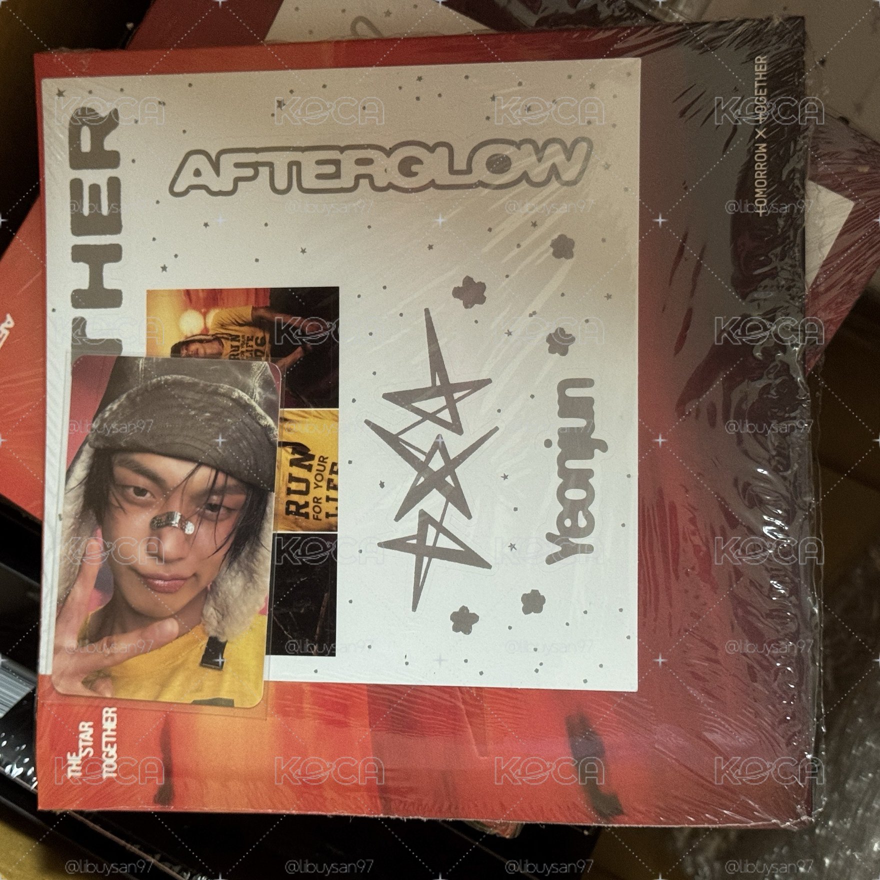 TXT 正規四 AFTERGLOW版🥐